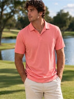 Roundtree & Yorke Performance Men’s Polo Shirt